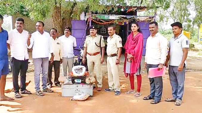 ಕೊಪ್ಪಳ : 3 ಲಕ್ಷ ರೂ ಬೆಲೆಯ ಗಾಂಜಾ ವಶ