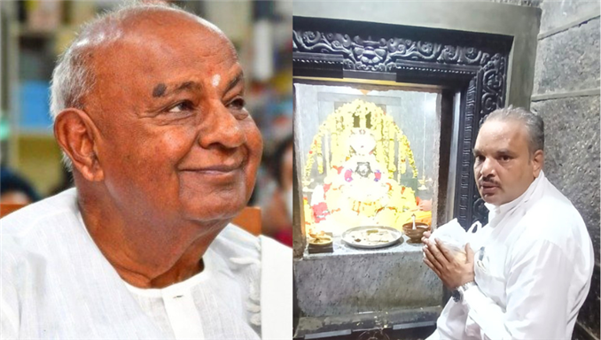 ದೇವೇಗೌಡರ ಹುಟ್ಟುಹಬ್ಬ : ಶ್ರೀ ಗವಿಮಠದಲ್ಲಿ ವಿಶೇಷ ಪೂಜೆ