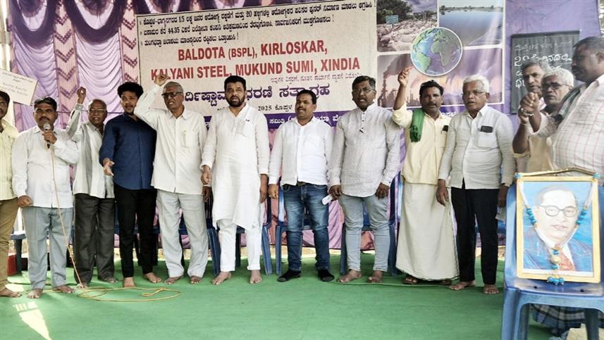 ಕಾರ್ಖಾನೆ ವಿರುದ್ದ ಧರಣಿಯ 29ನೆ ದಿನಕ್ಕೆ ಬಂದ ಅಮ್ಜದ ಪಟೇಲ್