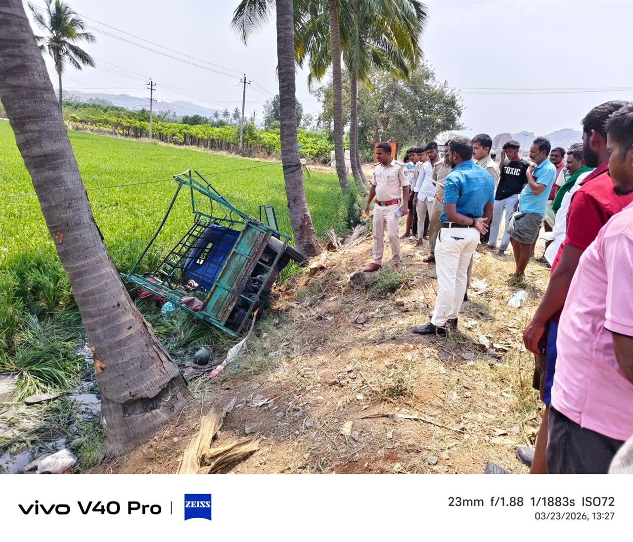 ಗಂಗಾವತಿ: ಎರಡು ಆಟೋಗಳ ನಡುವೆ ಮುಖಾಮುಖಿ ಡಿಕ್ಕಿ;  ಓರ್ವ ಮಹಿಳೆ ಸಾವು, ಹಲವರಿಗೆ ಗಾಯ